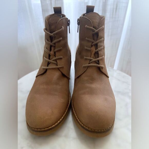 Lucky Brand Lace up Desert Combat Booties size  6.5 - Picture 3 of 16